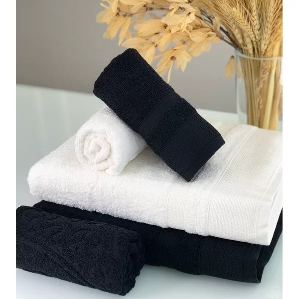 10-Piece Towel Set, Combed Yarn, 100% Cotton